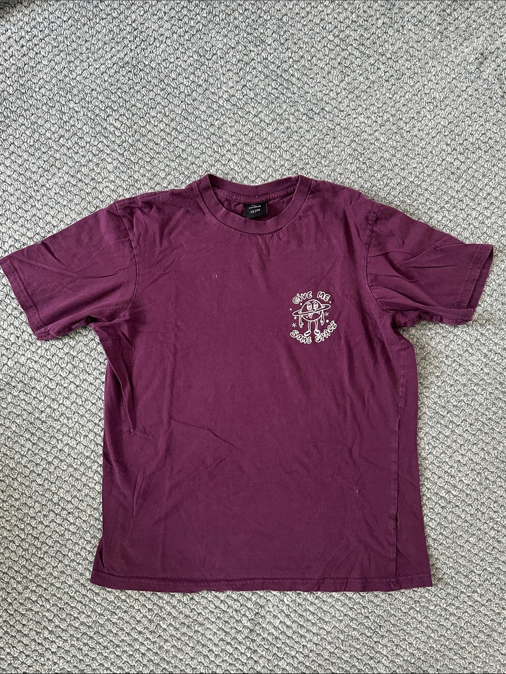 Men's Purple Graphic Tee